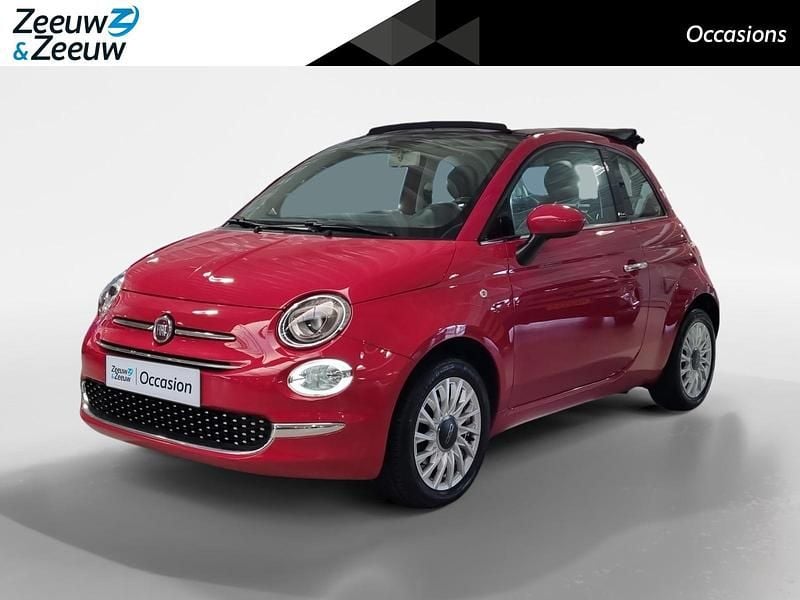 Rood Occasion 2017 Fiat 500C Lounge Cabriolet | € 8.440 (Goede deal) - Afbeelding 1/4