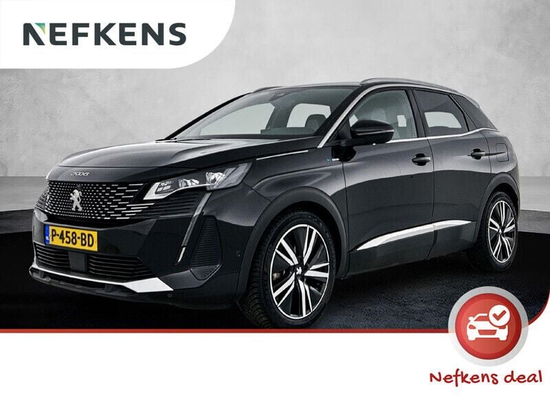 Zwart Gebruikt 2022 Peugeot 3008 GT SUV | € 28.925 (Eerlijke prijs) - Afbeelding 1/3