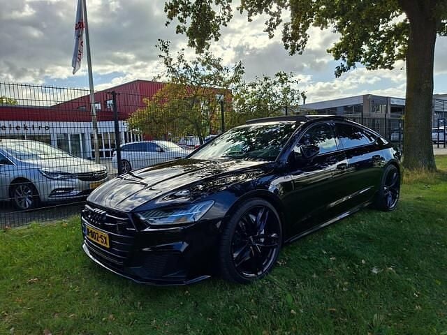Zwart Gebruikt 2018 Audi A7 Hatchback | € 40.950 (Iets duurder) - Afbeelding 1/4