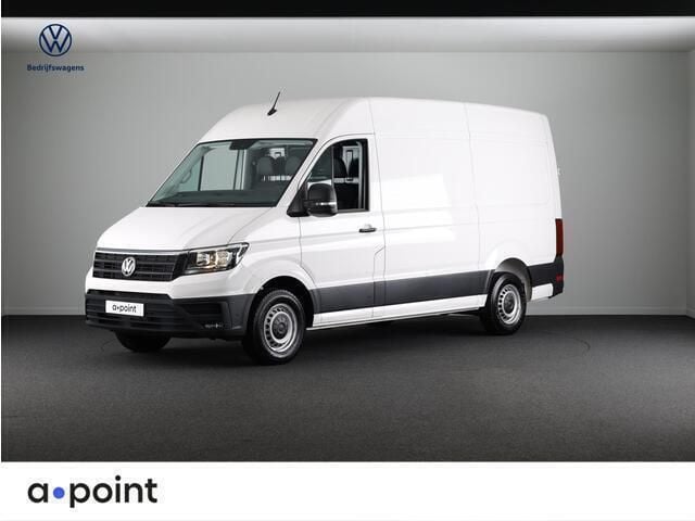 Wit Gebruikt 2024 VW Crafter Highline Van | € 39.975 - Afbeelding 1/4