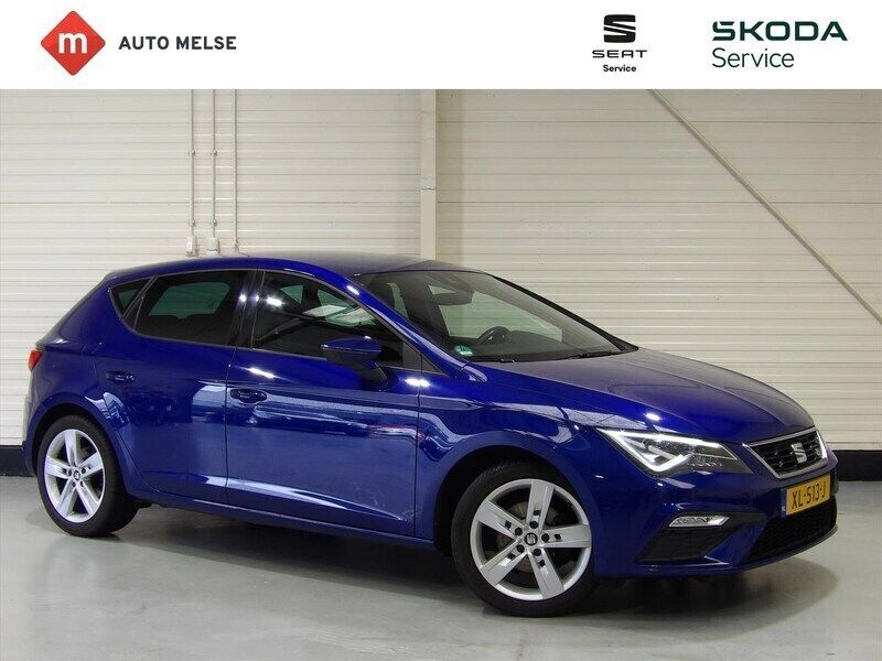 Blauw Gebruikt 2019 Seat Leon Business Hatchback | € 14.950 (Eerlijke prijs) - Afbeelding 1/4