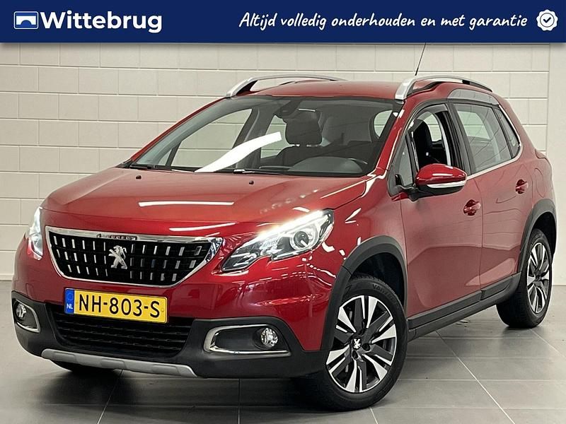 Rood (parellak) Gebruikt 2017 Peugeot 2008 Allure SUV | € 10.925 (Eerlijke prijs) - Afbeelding 1/3