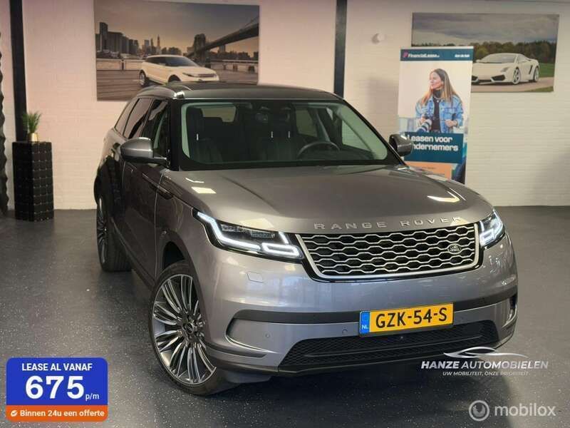 Grijs Gebruikt 2021 Land Rover Range Rover Velar S SUV | € 50.950 (Eerlijke prijs) - Afbeelding 1/4