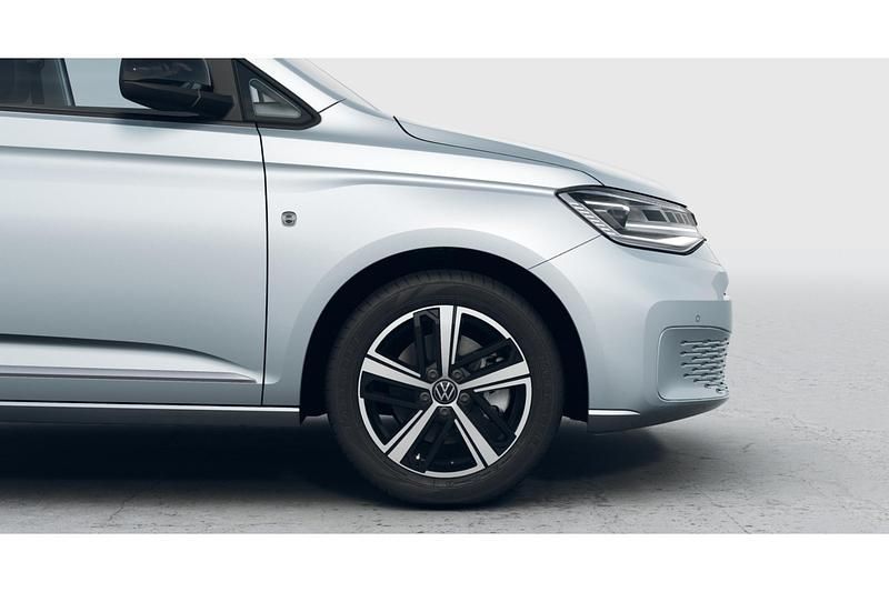 Nieuw VW Caddy Maxi Style 2025 Oyster silver metallic (lm7p) MPV