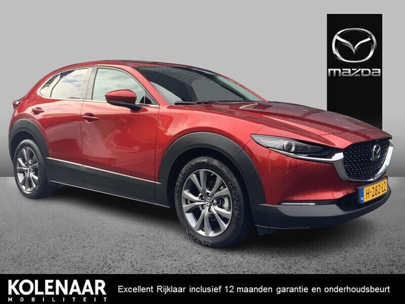 Rood Gebruikt 2020 Mazda CX-30 Luxury SUV | € 26.395 (Eerlijke prijs) - Afbeelding 1/4