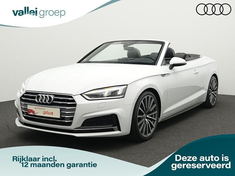 Wit Gebruikt 2019 Audi A5 Cabriolet Sport Cabriolet | € 34.800 (Eerlijke prijs) - Afbeelding 1/4