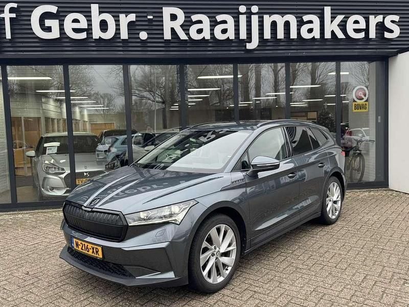 Grijs Gebruikt 2021 Skoda Enyaq iV SUV | € 17.900 (Super prijs) - Afbeelding 1/4