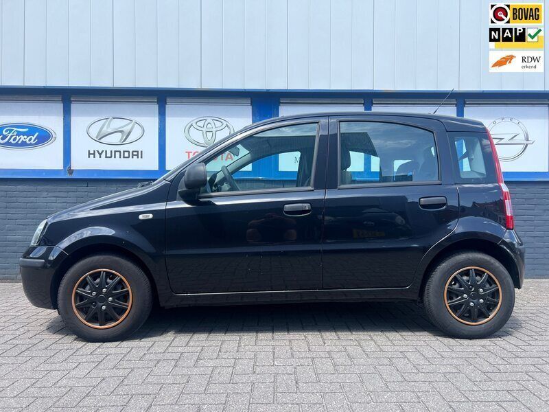 Zwart Gebruikt 2012 Fiat Panda Classica Hatchback | € 1.995 (Goede deal) - Afbeelding 1/4