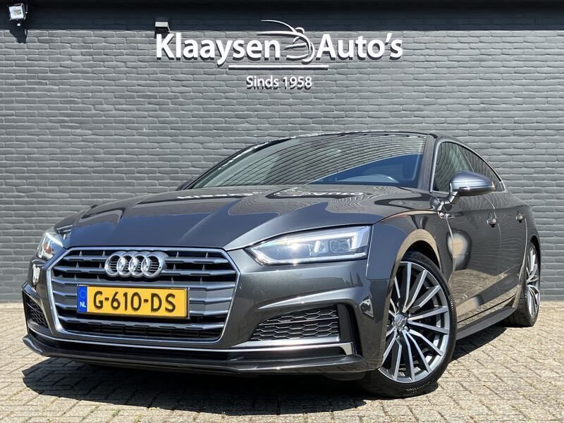 Grijs Gebruikt 2019 Audi A5 S-Line Coupé | € 27.450 (Eerlijke prijs) - Afbeelding 1/4