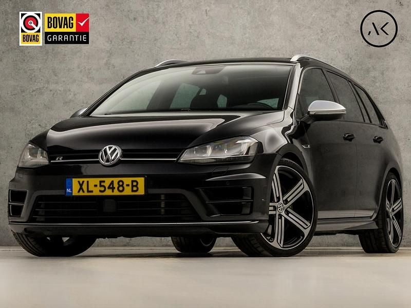 Zwart Gebruikt 2019 VW Golf VII R Stationwagen | € 20.445 (Super prijs) - Afbeelding 1/4
