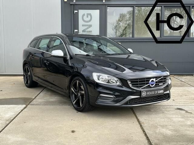 Zwart Gebruikt 2015 Volvo V60 R-Design Stationwagen | € 15.950 (Eerlijke prijs) - Afbeelding 1/4