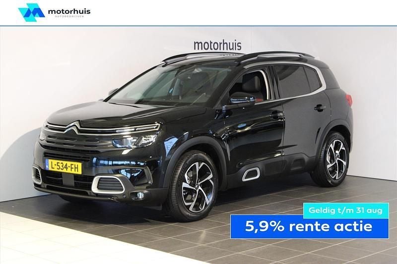 Zwart Gebruikt 2021 Citroën C5 Aircross Feel SUV | € 23.965 (Eerlijke prijs) - Afbeelding 1/4