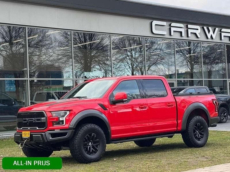 Rood Gebruikt 2019 Ford F-150 Raptor Pickup | € 54.990 (Eerlijke prijs) - Afbeelding 1/4