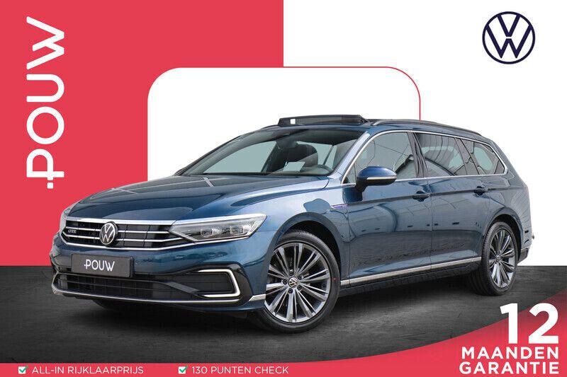 Blauw Gebruikt 2022 VW Passat Business Stationwagen | € 29.900 (Iets duurder) - Afbeelding 1/4