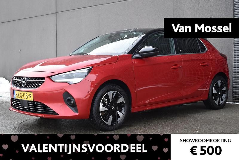 Rood Occasion 2025 Opel Corsa-e Elegance Hatchback | € 15.940 (Super prijs) - Afbeelding 1/4