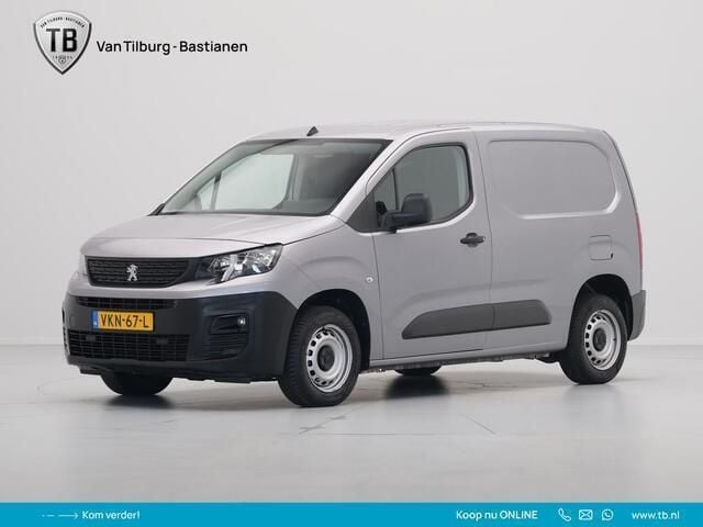 Grijs Gebruikt 2021 Peugeot Partner Premium MPV | € 10.740 (Goede deal) - Afbeelding 1/4