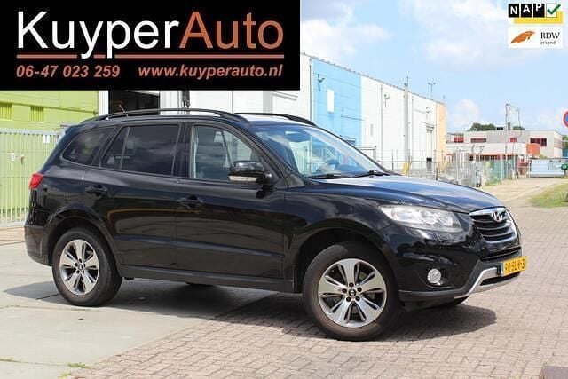 Zwart Gebruikt 2011 Hyundai Santa Fe Edition SUV | € 6.400 (Eerlijke prijs) - Afbeelding 1/4