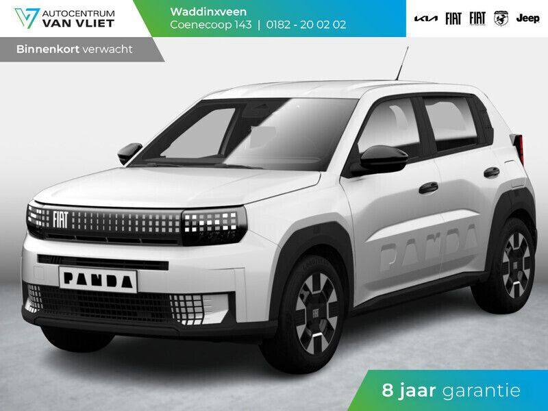 Wit Nieuw 2025 Fiat Panda Icon Hatchback | € 26.690 (Eerlijke prijs) - Afbeelding 1/4