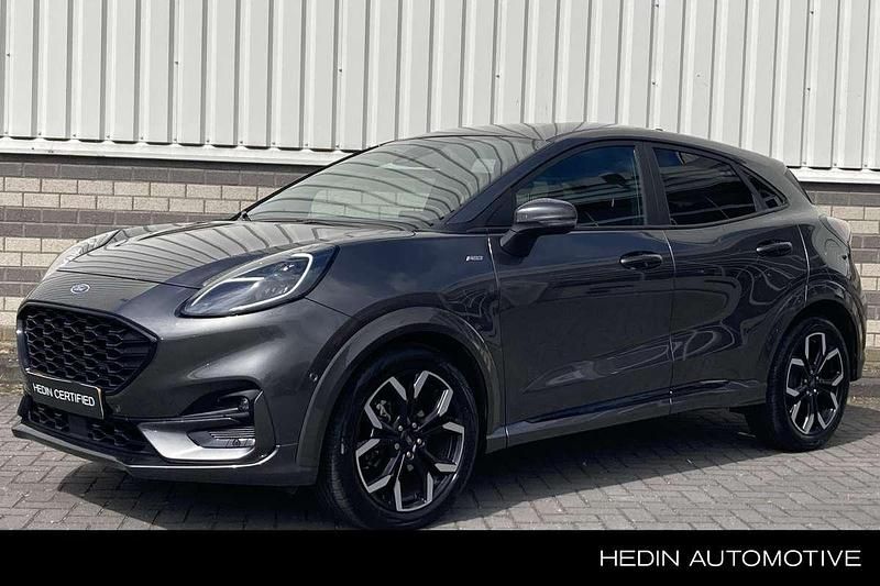 Grijs Gebruikt 2021 Ford Puma ST-Line X SUV | € 21.495 (Eerlijke prijs) - Afbeelding 1/3