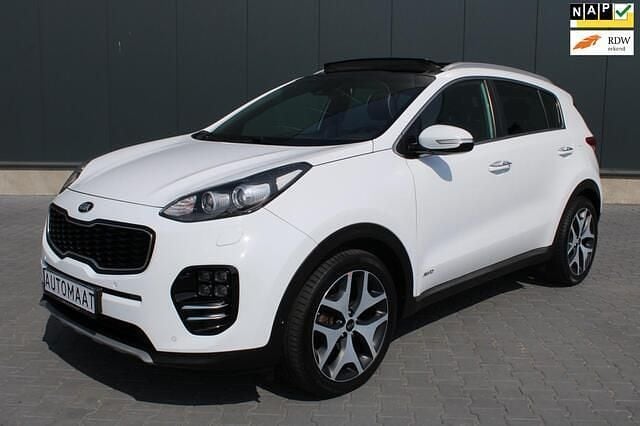 Wit Gebruikt 2018 Kia Sportage GT-Line SUV | € 20.899 (Goede deal) - Afbeelding 1/4