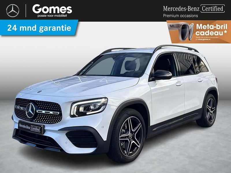 Wit Gebruikt 2021 Mercedes GLB200 Business SUV | € 39.950 (Eerlijke prijs) - Afbeelding 1/4