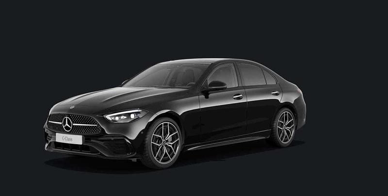 Zwart Gebruikt 2021 Mercedes C200 AMG Sedan | € 39.900 (Iets duurder) - Afbeelding 1/2