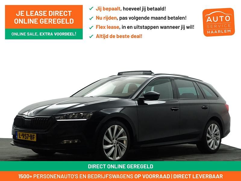 Zwart metallic Occasion 2021 Skoda Octavia Business Line Stationwagen | € 24.900 - Afbeelding 1/4