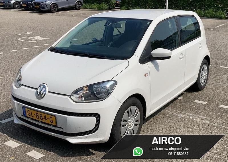 Wit, metallic lak Gebruikt 2015 VW up! move up! Hatchback | € 7.995 (Eerlijke prijs) - Afbeelding 1/4