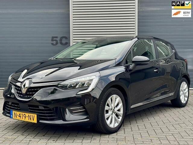 Zwart Gebruikt 2021 Renault Clio V Zen Hatchback | € 7.950 (Super prijs) - Afbeelding 1/4