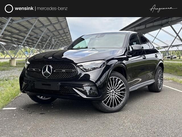 Zwart Nieuw 2025 Mercedes GLC400d Sport Edition Coupé | € 86.059 (Goede deal) - Afbeelding 1/4