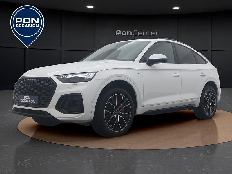 Wit Gebruikt 2021 Audi Q5 Sportback SUV | € 42.950 (Goede deal) - Afbeelding 1/3
