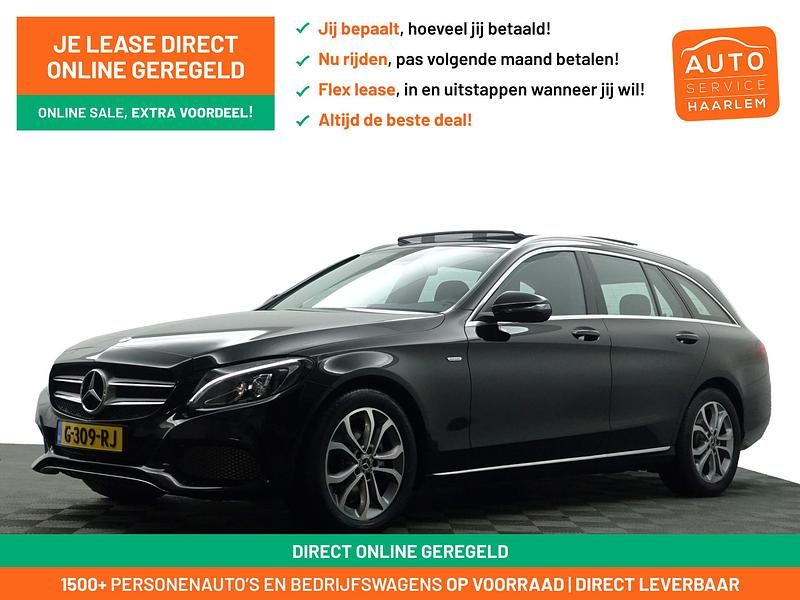 Zwart Occasion 2016 Mercedes C180 Prestige Stationwagen | € 19.900 (Duur) - Afbeelding 1/4