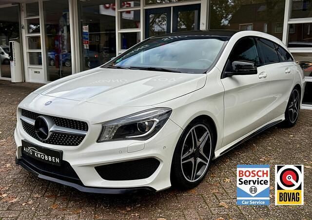 Wit Gebruikt 2016 Mercedes CLA180 Shooting Brake AMG Stationwagen | € 15.800 (Eerlijke prijs) - Afbeelding 1/4