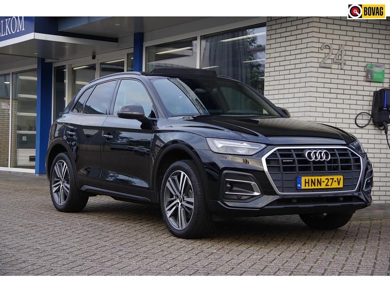 Zwart Occasion 2022 Audi Q5 Advanced SUV | € 42.950 (Eerlijke prijs) - Afbeelding 1/3