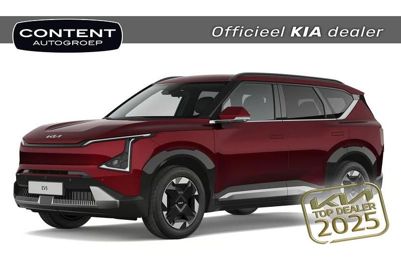 Magma red (rood metallic) Nieuw 2026 Kia EV5 Plus SUV | € 43.940 - Afbeelding 1/4