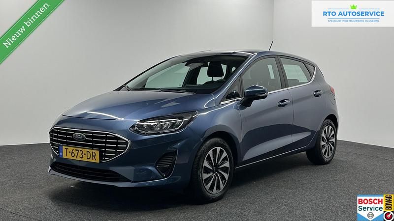 Occasion Ford Fiesta Titanium 125 PK (91 kW) 2023 Blauw Hatchback