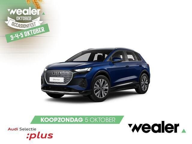Blauw Gebruikt 2022 Audi Q4 e-tron Advanced Plus SUV | € 31.840 (Eerlijke prijs) - Afbeelding 1/2
