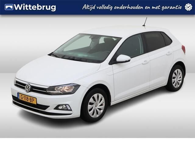 Wit Gebruikt 2019 VW Polo Comfortline Hatchback | € 13.950 (Goede deal) - Afbeelding 1/2