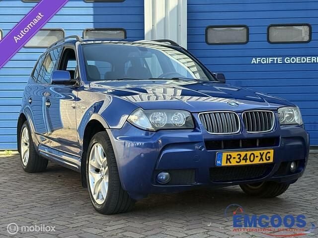Blauw Gebruikt 2008 BMW X3 Comfort Edition SUV | € 7.950 (Eerlijke prijs) - Afbeelding 1/4