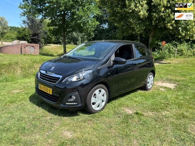 Zwart Gebruikt 2017 Peugeot 108 Active Hatchback | € 6.995 (Eerlijke prijs) - Afbeelding 1/4