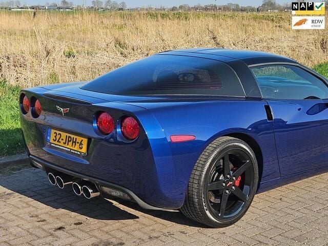 Blauw Gebruikt 2005 Corvette C6 Coupé | € 38.500 - Afbeelding 1/4