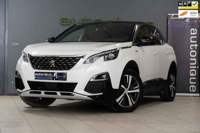 Wit, metallic lak Gebruikt 2017 Peugeot 3008 GT-line SUV | € 18.995 (Goede deal) - Afbeelding 1/4