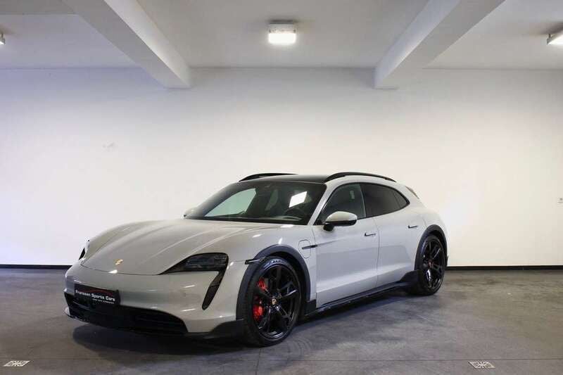 Grijs Gebruikt 2021 Porsche Taycan 4S Cross Turismo Sedan | € 89.900 (Duur) - Afbeelding 1/4