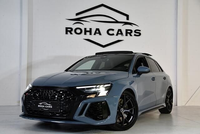 Grijs Gebruikt 2022 Audi RS3 S-Line Hatchback | € 63.945 (Eerlijke prijs) - Afbeelding 1/4