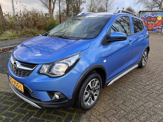 Blauw Gebruikt 2017 Opel Karl Rocks Hatchback | € 8.450 (Eerlijke prijs) - Afbeelding 1/4