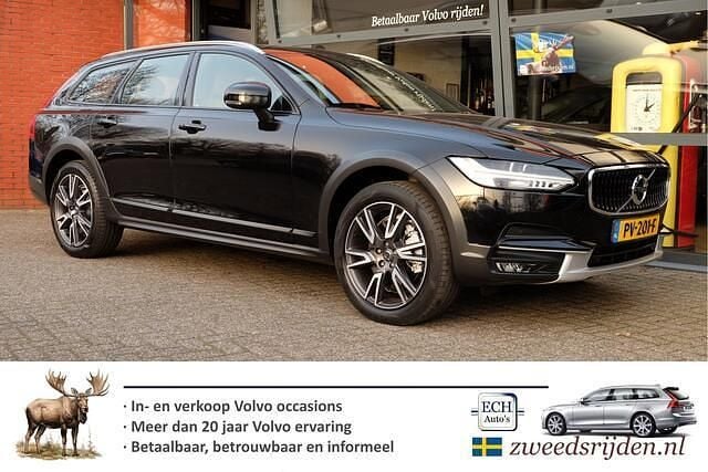 Occasion Volvo V90 CC Pro 234 PK (172 kW) 2017 Zwart Stationwagen
