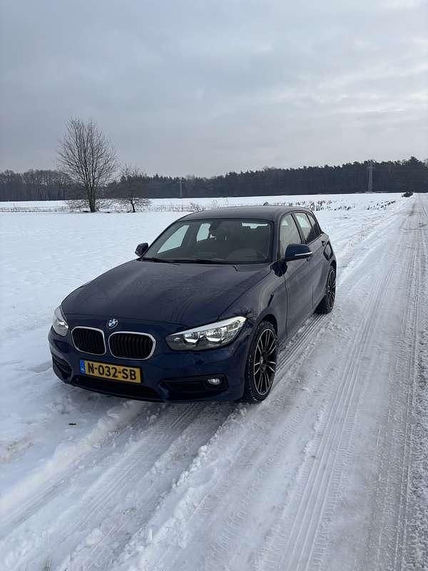 Occasion BMW 118 Sport Line 136 PK (100 kW) 2015 Blauw Hatchback