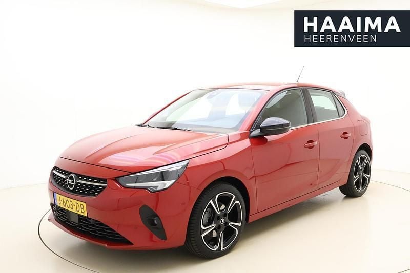 Rood Gebruikt 2020 Opel Corsa Elegance Hatchback | € 18.945 (Iets duurder) - Afbeelding 1/4