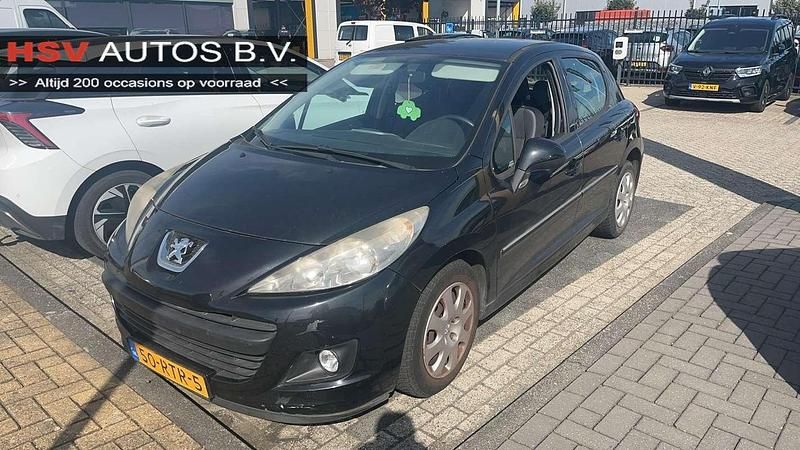 Zwart Gebruikt 2011 Peugeot 207 Hatchback | € 2.450 (Eerlijke prijs) - Afbeelding 1/3