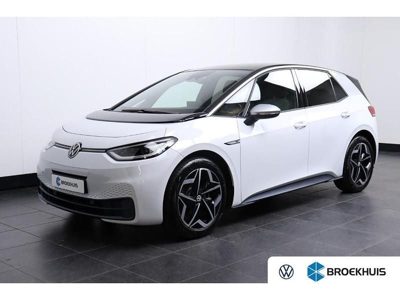 Wit Gebruikt 2020 VW ID.3 Hatchback | € 18.940 (Eerlijke prijs) - Afbeelding 1/4